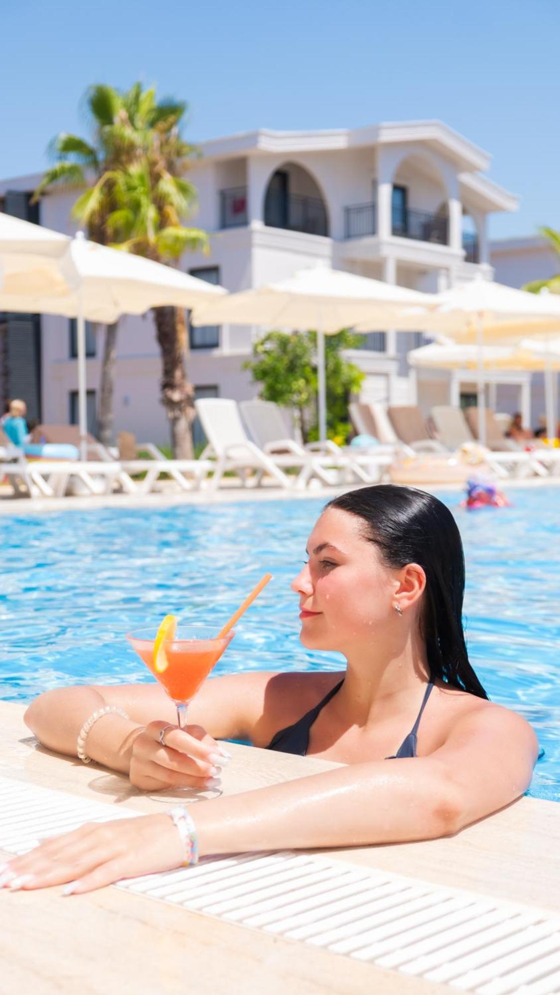 La Benata Beach Hotel Манавгат Экстерьер фото